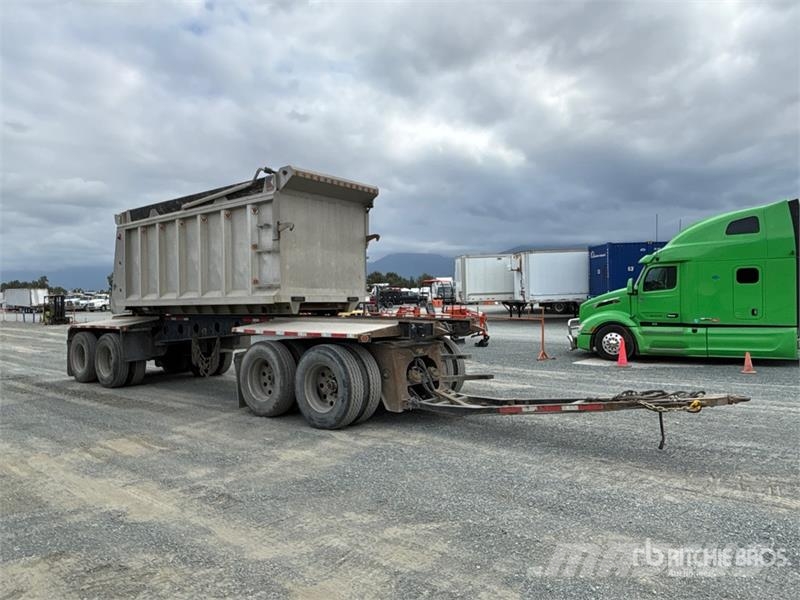 K-Line KDC102 Quad/A Pup Sliding Transfer Trailer Remorque benne