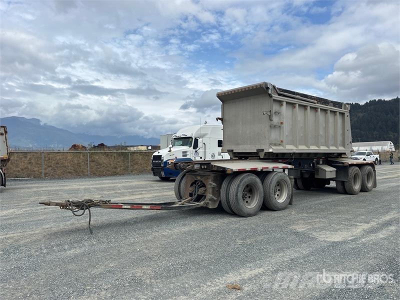K-Line KDC102 Quad/A Pup Sliding Transfer Trailer Remorque benne