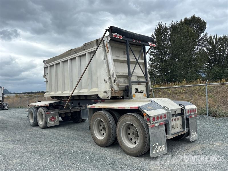 K-Line KDC102 Quad/A Sliding Transfer Trailer Remorque benne