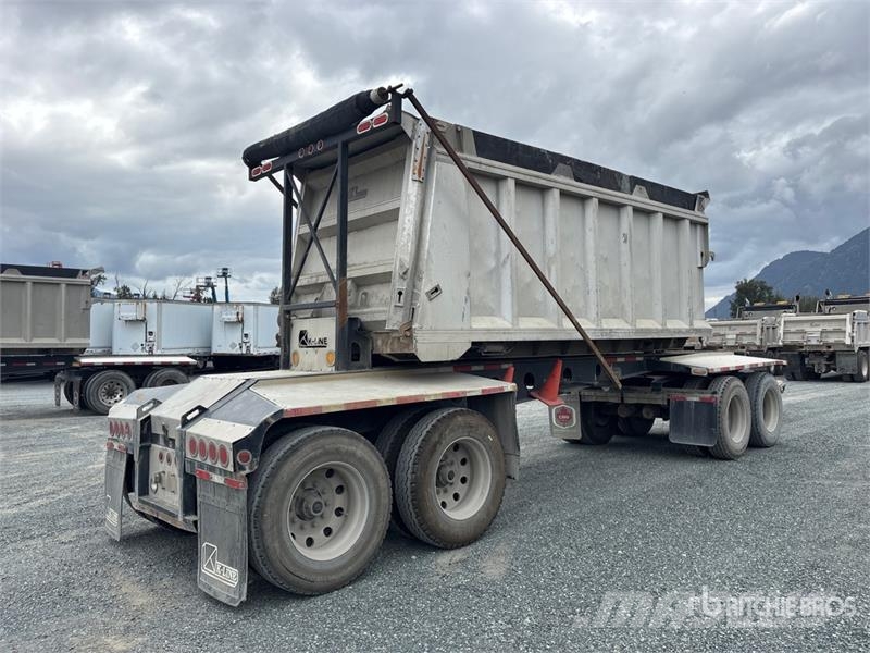 K-Line KDC102 Quad/A Sliding Transfer Trailer Remorque benne