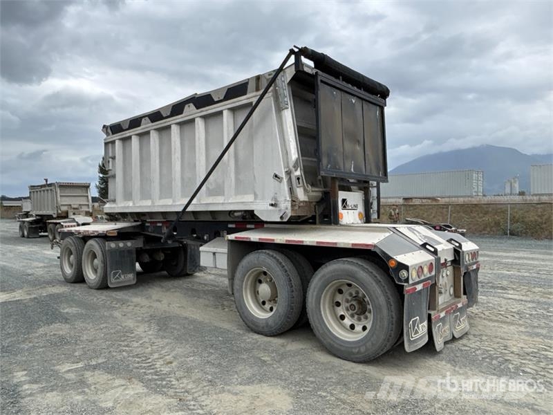 K-Line KDC102 Quad/A Sliding Transfer Trailer Remorque benne