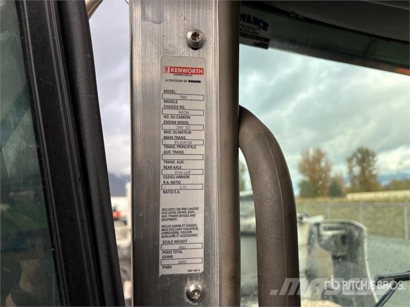 Kenworth T800 Sadulveokid