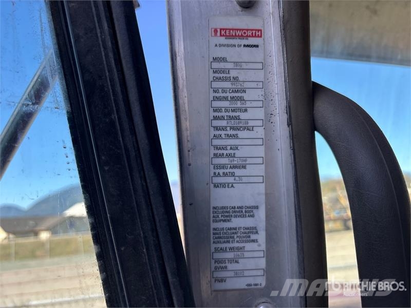 Kenworth T800 Cabins and interior