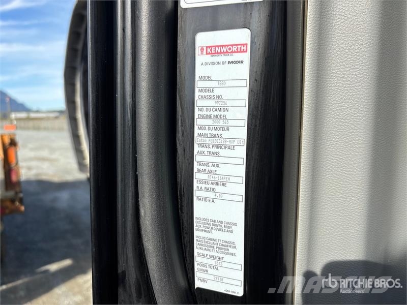 Kenworth T880 شاحنات قلابة
