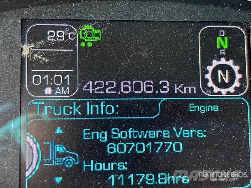 Kenworth T880 Kiperi kamioni