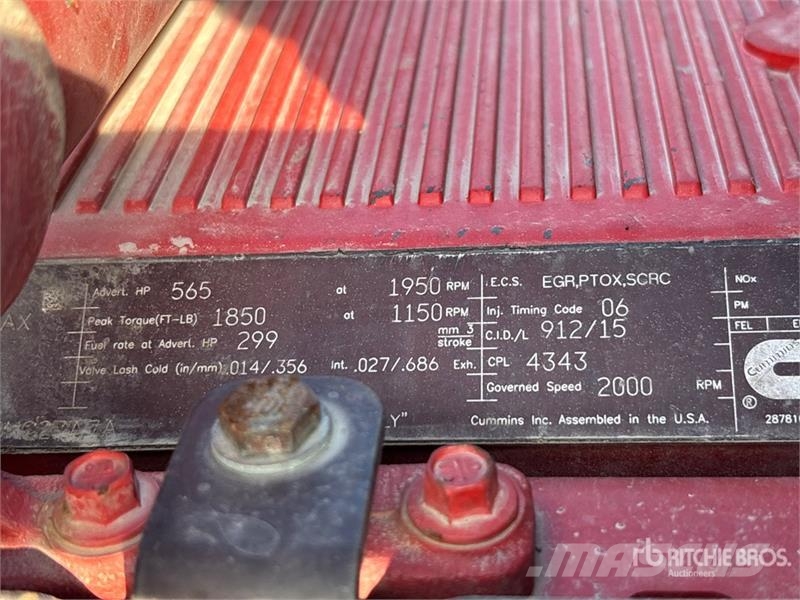 Kenworth T880 شاحنات قلابة
