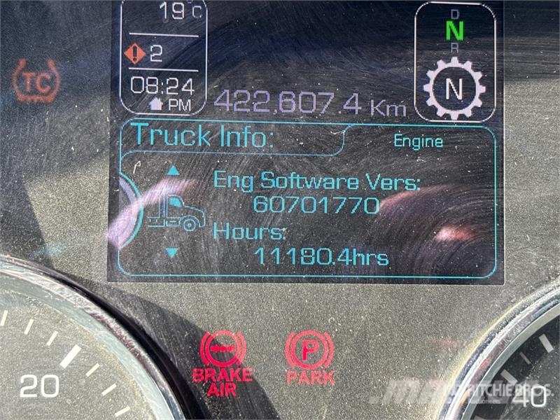 Kenworth T880 شاحنات قلابة