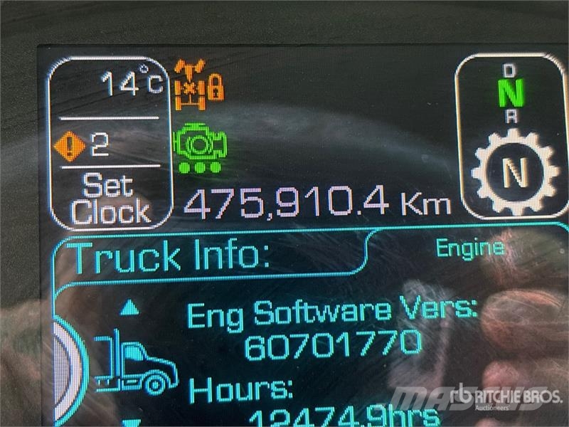 Kenworth T880 Savivarčių priekabų vilkikai