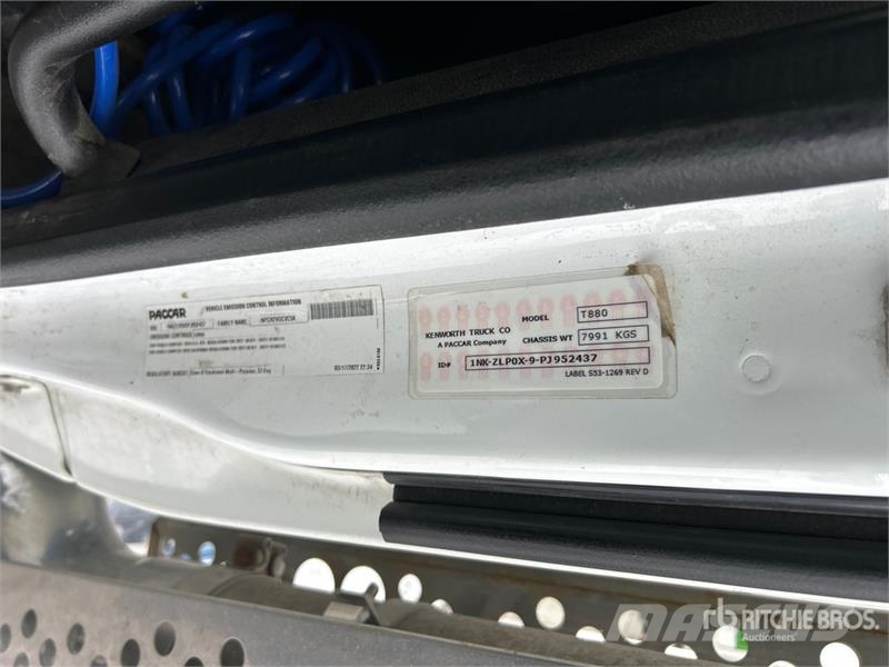 Kenworth T880 Lastbiler med tip