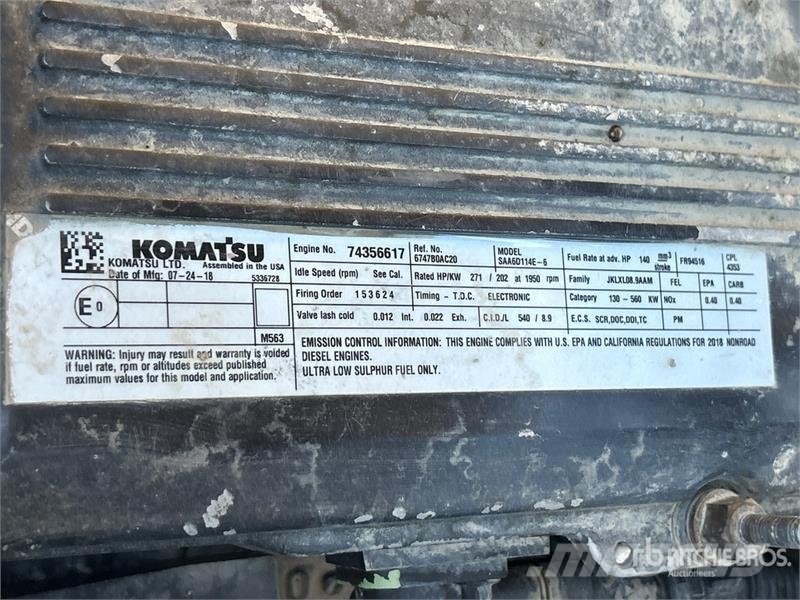 Komatsu PC390-11 Tracked Excavator Crawler excavators