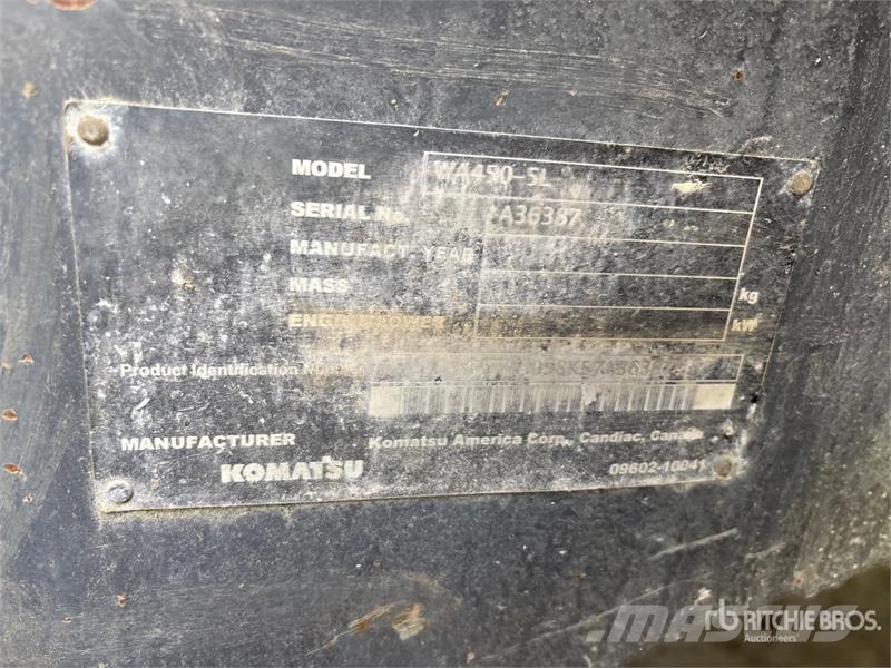 Komatsu WA450-5L Wheel Loader Iekrāvēji uz riteņiem