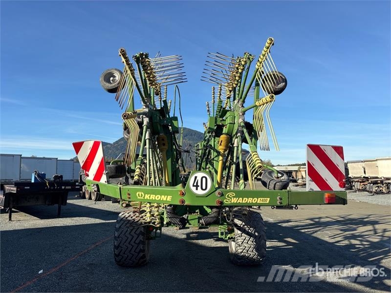 Krone Swadro SW1400 36 ft 4 Rotor Hay Rake Okretači i sakupljači sena