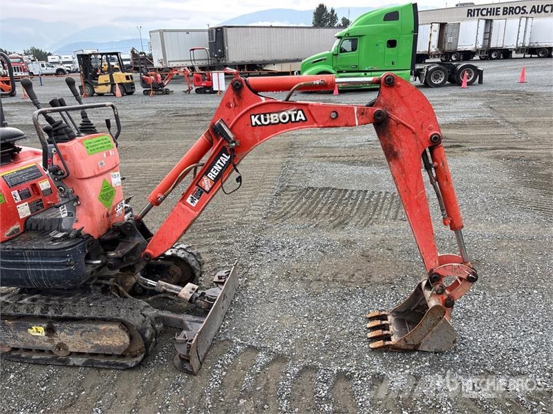 Kubota K008-3 Mini kotrók < 7t