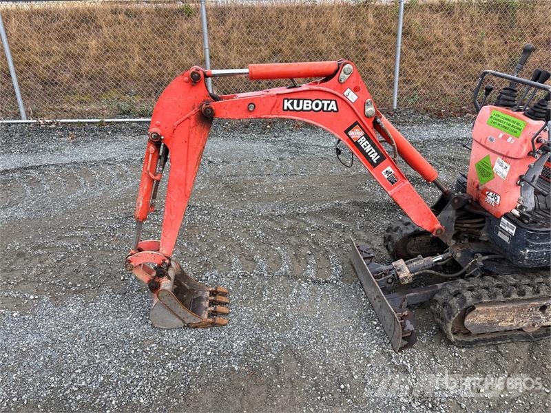 Kubota K008-3 Mini kotrók < 7t