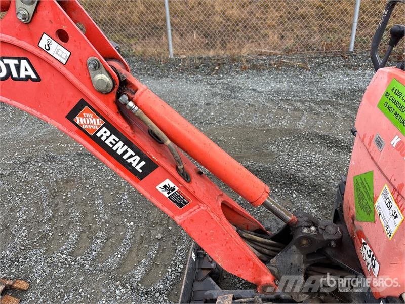 Kubota K008-3 Mini kotrók < 7t