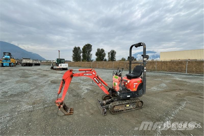 Kubota K008-3 Mini kotrók < 7t