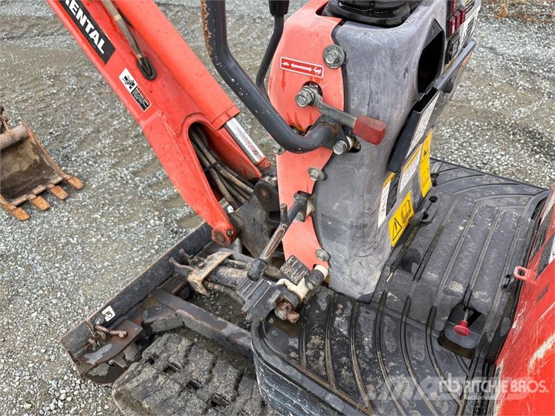 Kubota K008-3 Mini kotrók < 7t