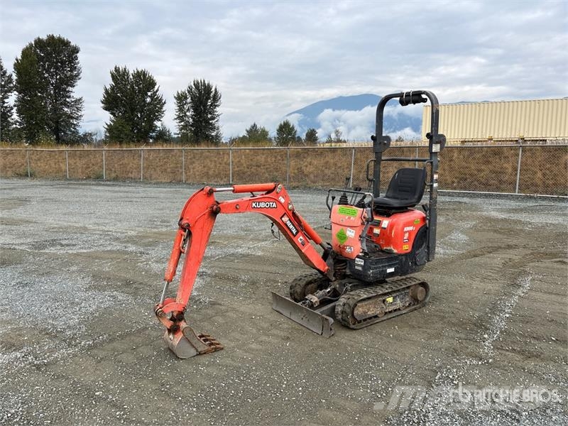 Kubota K008-3 Mini kotrók < 7t