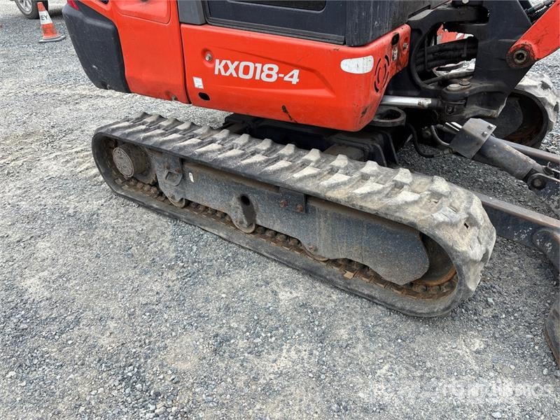 Kubota KX018-4 Miniekskavaatorid < 7 t