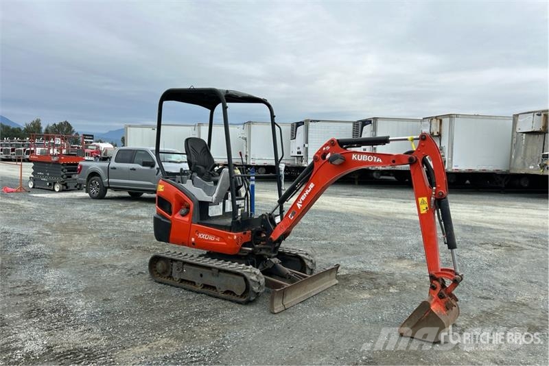 Kubota KX018-4H Mini Excavator Mini kotrók < 7t