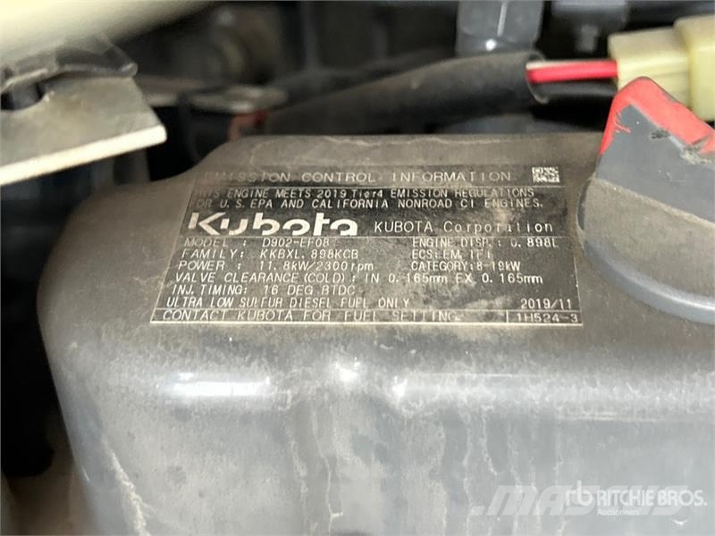 Kubota KX018-4H Mini Excavator Mini kotrók < 7t