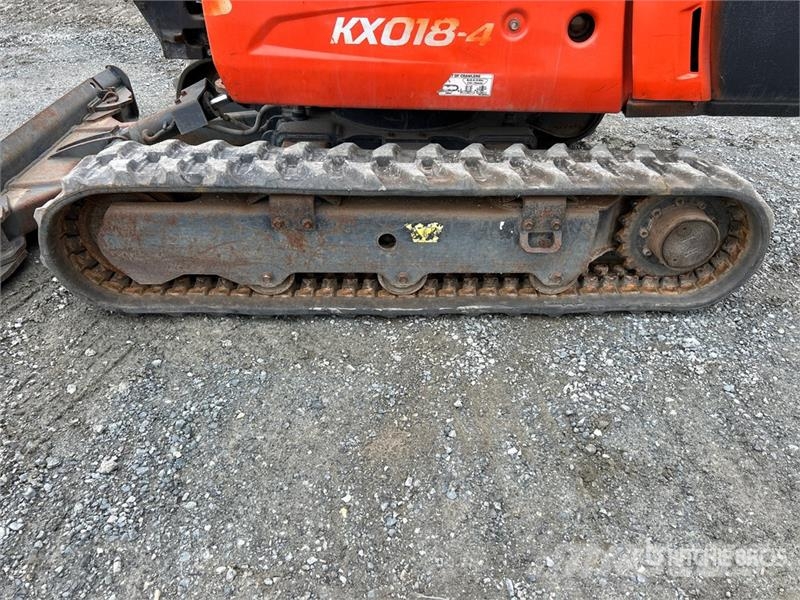 Kubota KX018-4H Mini Excavator Mini kotrók < 7t