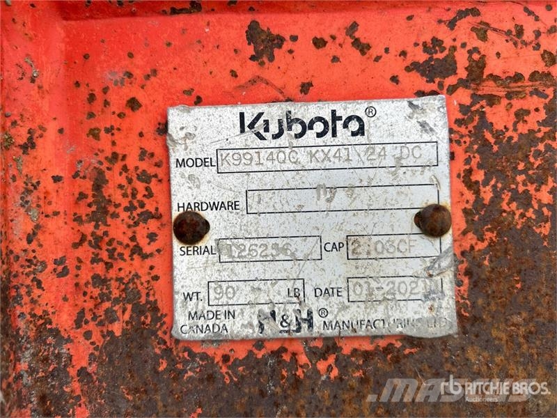 Kubota KX018-4H Mini Excavator Mini kotrók < 7t