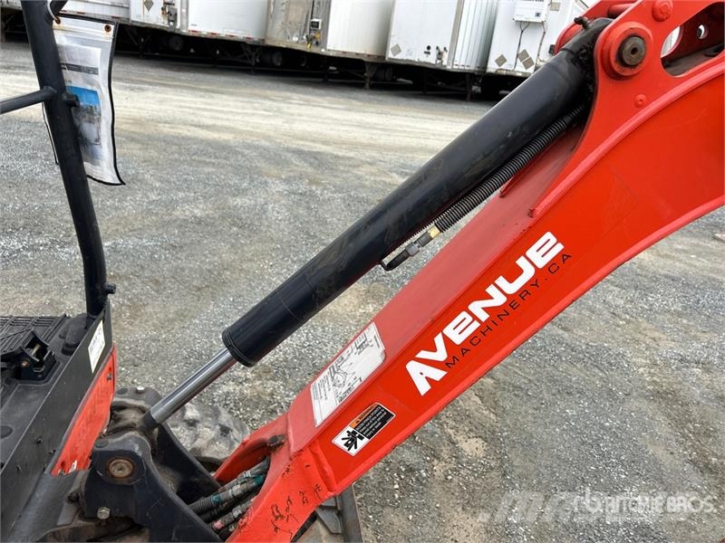 Kubota KX018-4H Mini Excavator Mini kotrók < 7t