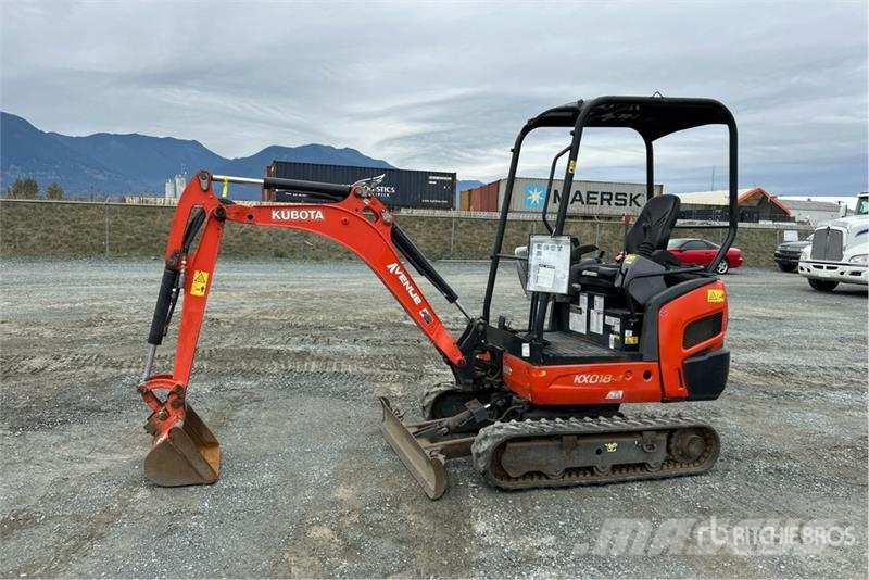 Kubota KX018-4H Mini Excavator Mini kotrók < 7t