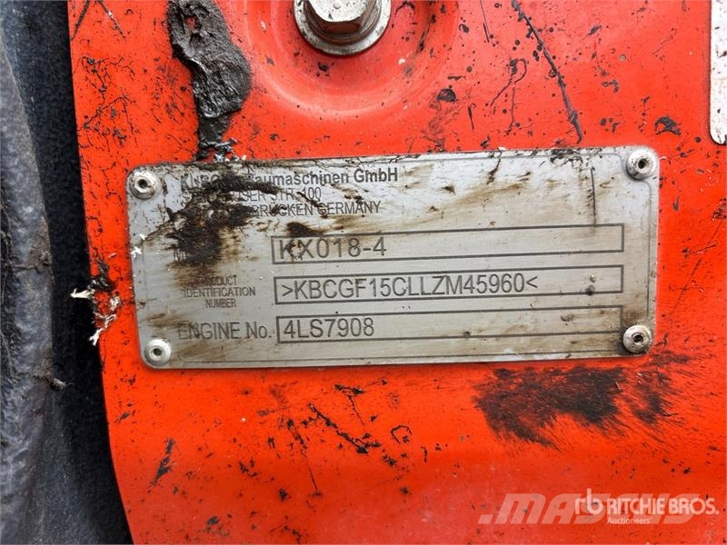 Kubota Mini Excavator Mini bagri <7t