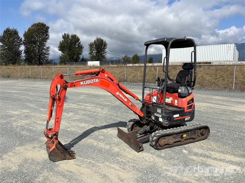 Kubota U17VR1 Mini Excavator Minikoparki