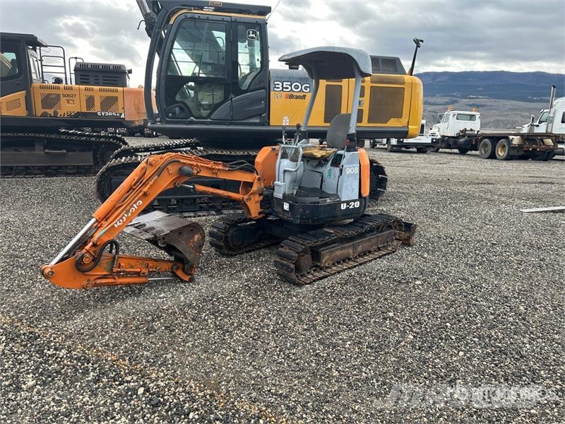 Kubota U20 Mini Excavator حفارات صغيرة أقل من 7 طن (حفارات صغيرة)