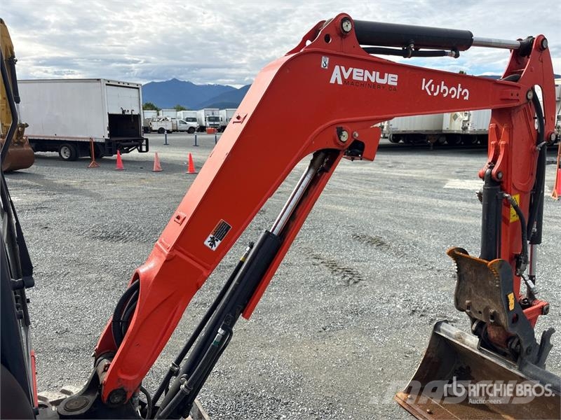 Kubota U27-4 Mini Excavator Minigravemaskiner