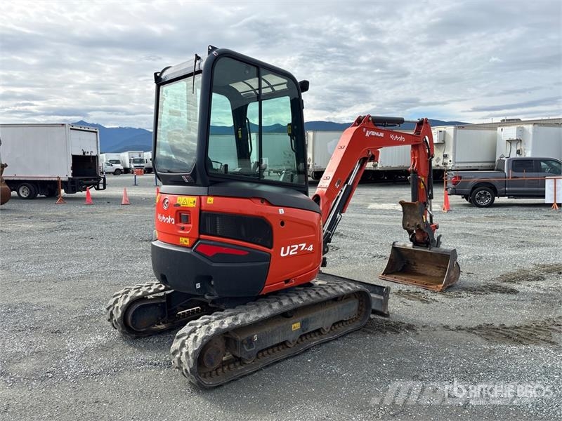 Kubota U27-4 Mini Excavator Minigravemaskiner