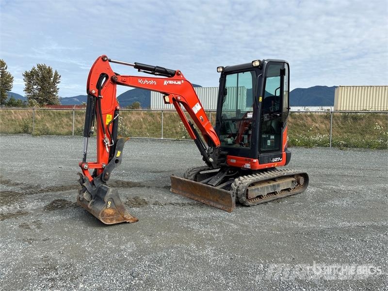 Kubota U27-4 Mini Excavator Minigravemaskiner