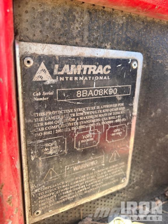 Lamtrac LTR8400-Q Tracked Mulcher Tractor Gozdarski mulčerji