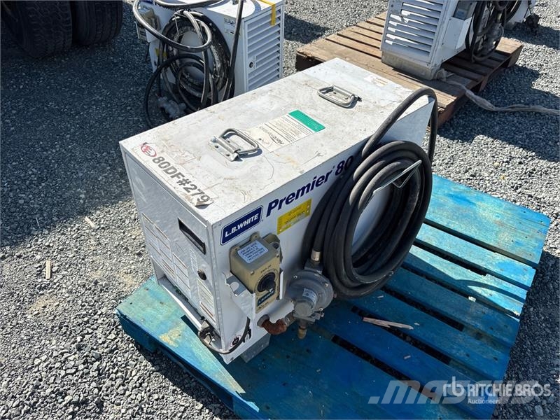 LB WHITE TS080DF 80000 BTU Space Heater Sildīšanas un atkausēšanas iekārtas
