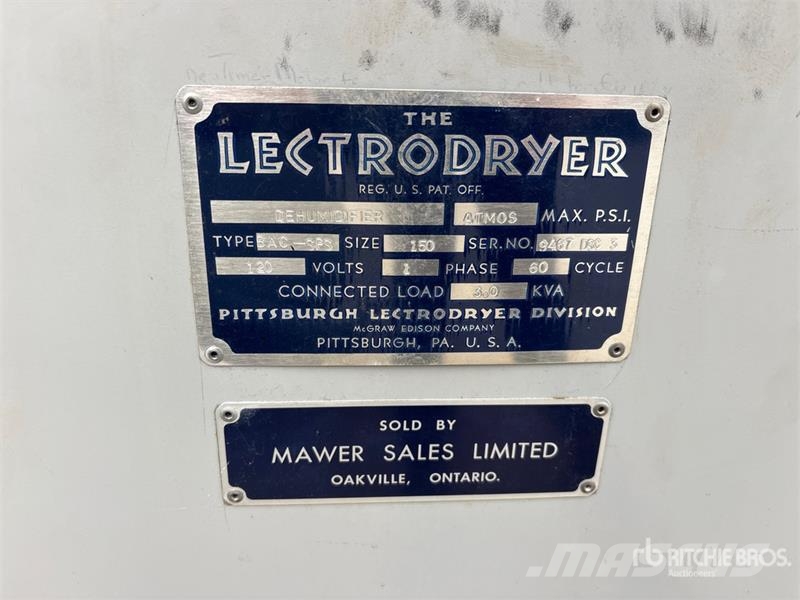 Lectrodryer BAC-SPS Atmos Dehumidifier Diger parçalar