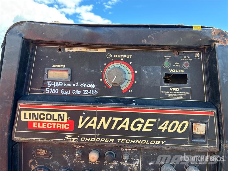Lincoln Vantage 400 Engine Driven Welder Hitsauslaitteet