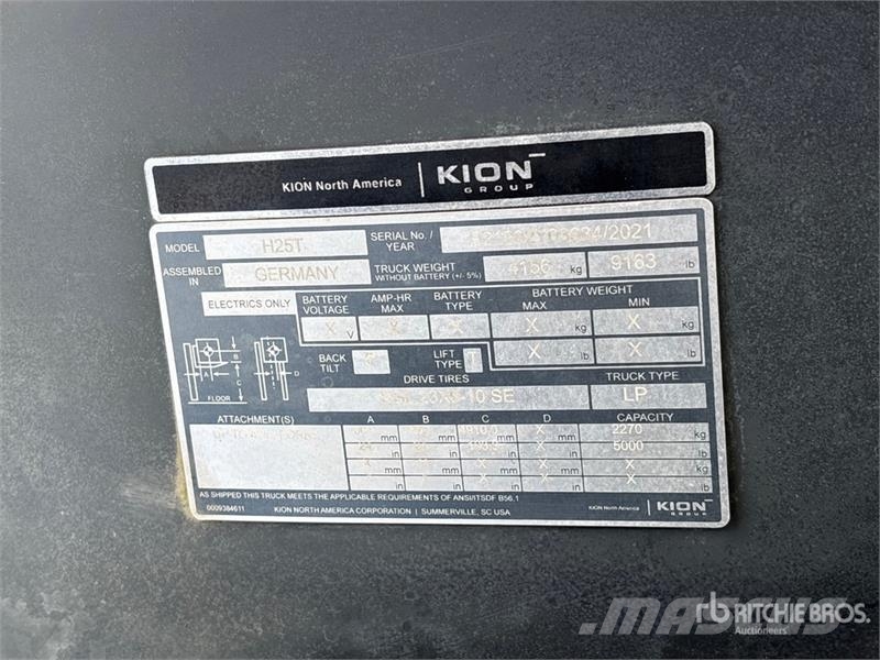 Linde H25T Інше