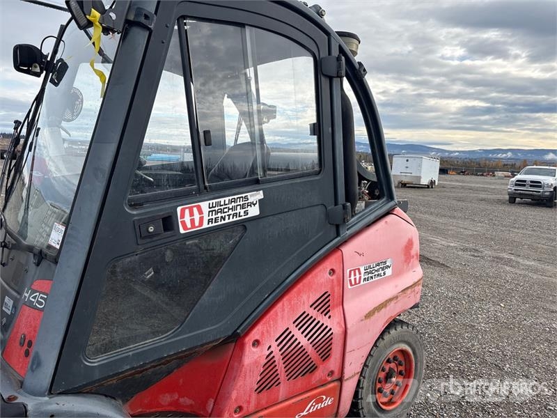 Linde H45 9000 lb Cushion Tire Forklift Targoncák-Egyéb