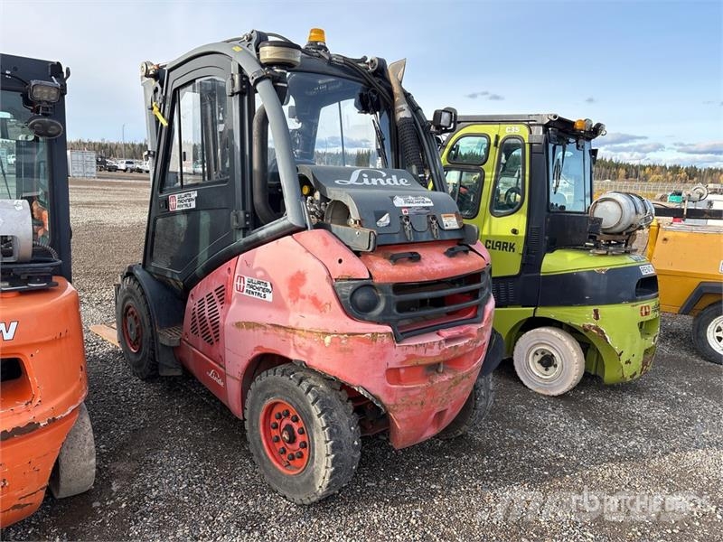 Linde H45 9000 lb Pneumatic Tire Forklift Carrelli elevatori-Altro