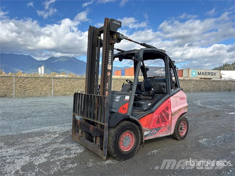 Linde H50T 9200 lb Cushion Tire Forklift Montacargas - otros