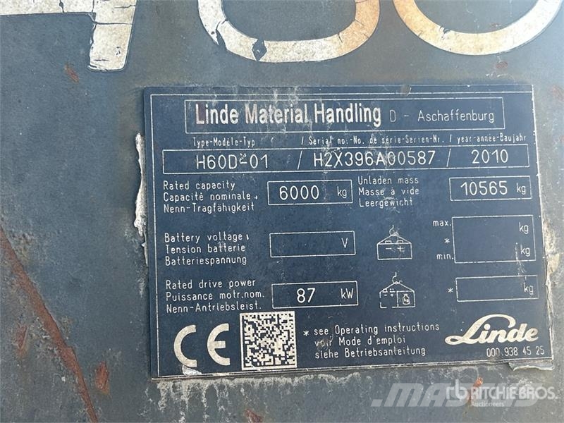 Linde H70D Autres Chariots élévateurs