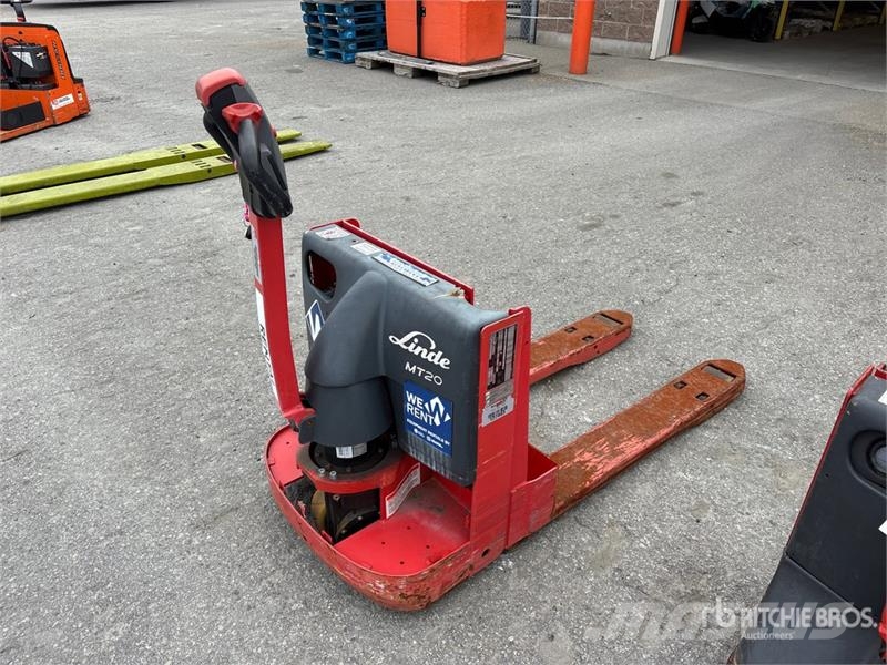 Linde MT20 4425 lb Electric Pallet Jack Ručni paletar