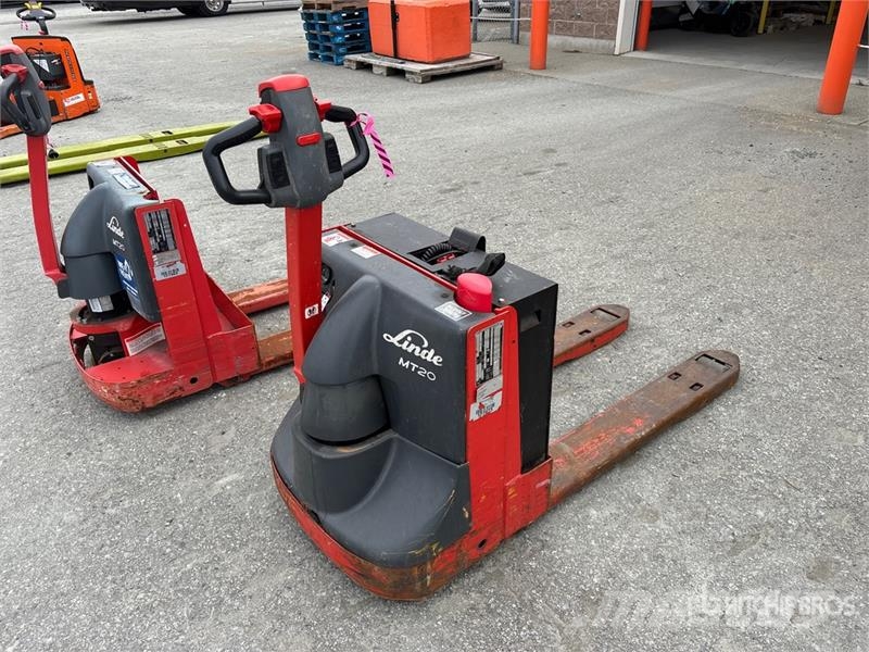 Linde MT20 4425 lb Electric Pallet Jack Ručni paletar