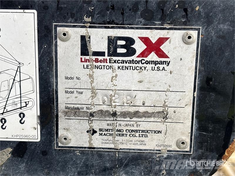 Link-Belt 210X4EX Foundation Drill Perfuradoras pesadas