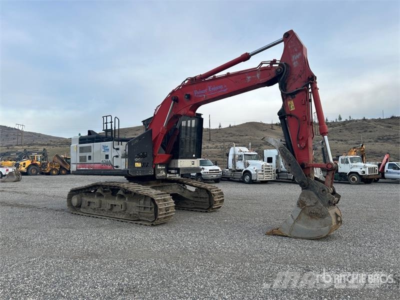 Link-Belt 3740RBN Roadbuilder Tracked Excavator Gravemaskiner på larvebånd