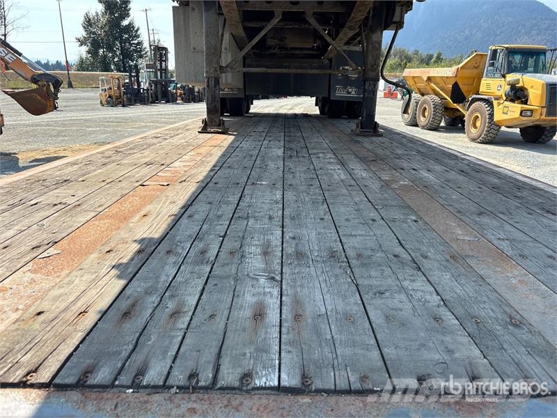 Lode King 32 ft Super B-Train Lead Flatbed Trailer Plato/keson prikolice