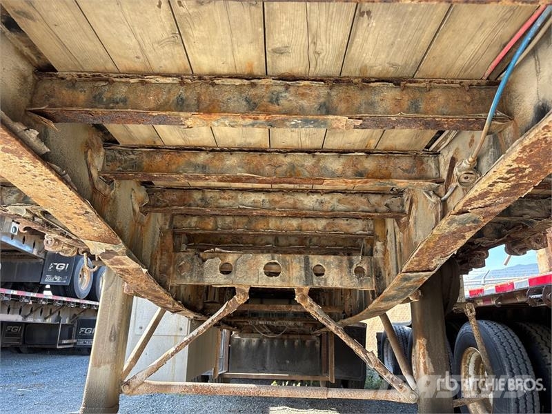 Lode King 32 ft Super B-Train Lead Flatbed Trailer Remolques de cama baja